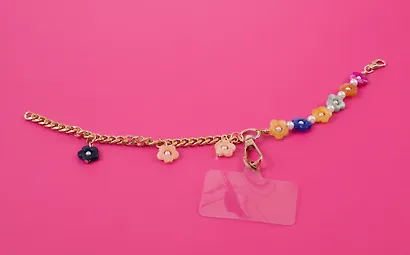 Шнурок-подвеска для телефона «Цветочки» - фото 4