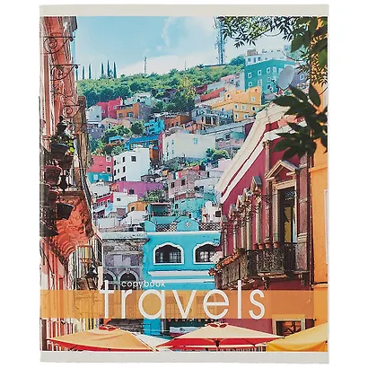Тетрадь в линейку Listoff, Travels, 48 листов, в ассортименте - фото 6