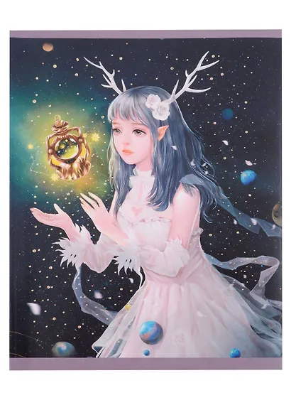 Тетрадь в клетку Listoff, "Уроки волшебства", 48 листов, в ассортименте - фото 5