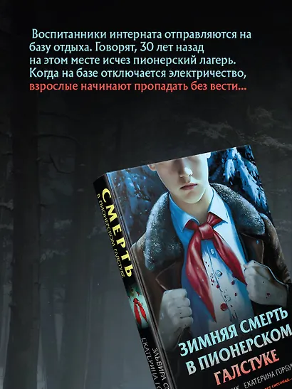 Комплект из 3 книг (Смерть в пионерском галстуке. Пионерская клятва на крови. Зимняя смерть в пионерском галстуке. Предыстория) - фото 7