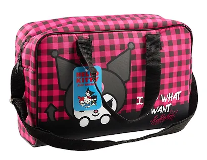 Папка-сумка для тетрадей "Kuromi-3" 330*220*120мм, молния - фото 3