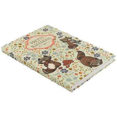 Блокнот «Pretty raccoons», 192 страницы, А5 - фото 3