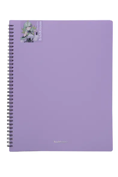 Папка 20ф А4 на спирали "Soft Manga" ассорти, - фото 6