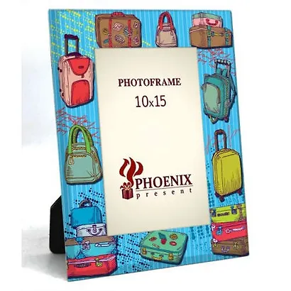ФА Рамка Феникс Презент Чемоданы 16*20см (10*15см) стекло 38968 - фото 1