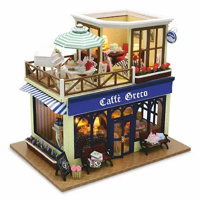 Сборная модель Румбокс. Серия "Известные кафе мира "Caffe Greco" - фото 2
