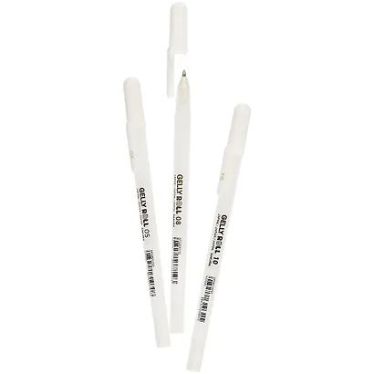 Ручки гелевые «Gelly Roll», Sakura, 3 штуки - фото 2