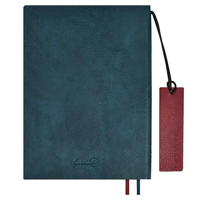 Ежедневник недат. А5+ 160л 175x245 "Шеврет" зеленый - фото 10