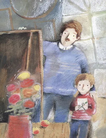 Картина в папиной мастерской - фото 3