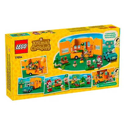 LEGO Animal Crossing: Фургон и магазин в саду Лейфа, 263 детали (77054) - фото 3