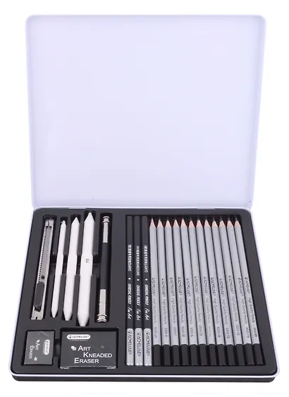 Набор для скетчинга 22пр ACMELIAE , мет.кор. - фото 2