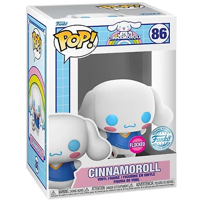 Фигурка Funko POP! Hello Kitty And Friends Cinnamoroll w/Soccer Ball (FL) (Exc) (86) (Fun82146) - фото 2