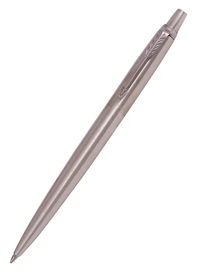 Ручка гелевая Parker, Jotter Stainless Steel CT, подарочная черная 0,7 мм - фото 1