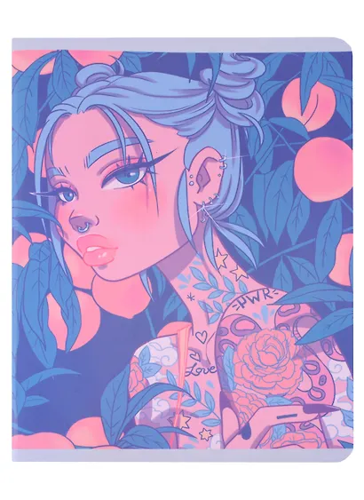 Тетрадь в клетку Listoff, "Instagram girls (Эксклюзив)", 48 листов, в ассортименте - фото 5