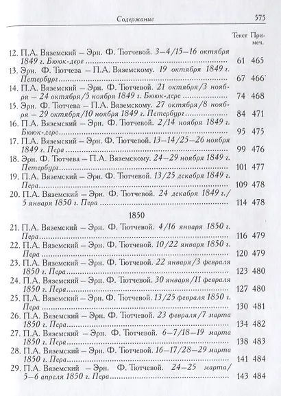 П.А. Вяземский и Эрн. Ф. Тютчева: Переписка (1844-1869) (на русском и английском языках) - фото 3