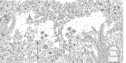 Таинственный сад. Книга для творчества и вдохновения - фото 4