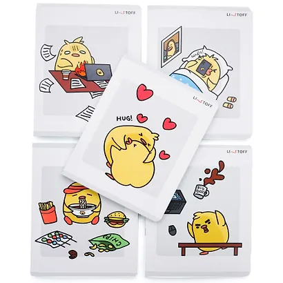 Тетрадь 96 листов, клетка, "Цып Цыпыч" - фото 6