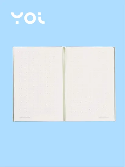 Книга для записей "Mint" А5, 120 листов в точку, Yoi - фото 3