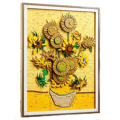 LEGO Art: Винсент Ван Гог Подсолнухи, 2615 деталей (31215) - фото 5