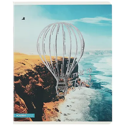 Тетрадь в клетку Academy Style, "Пейзажи для путешествий", 48 листов, в ассортименте - фото 1