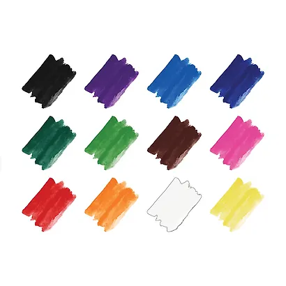 Краски акварельные 12цв "Пчелка" пл/к., б/к., Гамма - фото 3