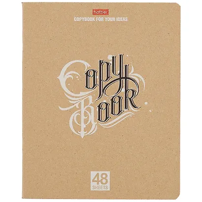 Тетрадь в клетку Hatber, Copybook, 48 листов, в ассортименте - фото 4