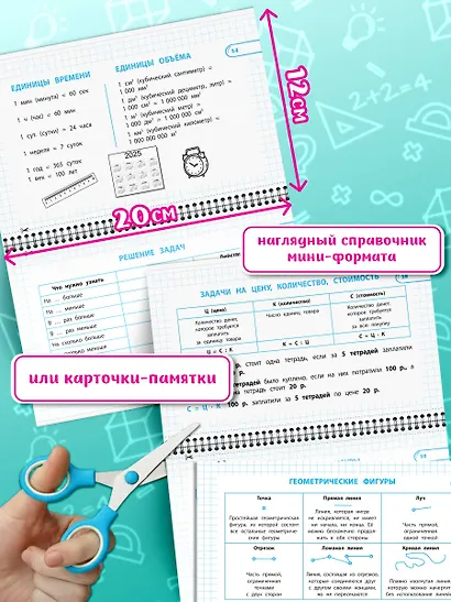 Правила по математике. 1-4 классы. Наглядные схемы и таблицы - фото 5