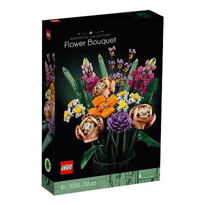 10280 Конструктор LEGO Creator Expert Букет цветов, 756 деталей, возраст 18+ - фото 2