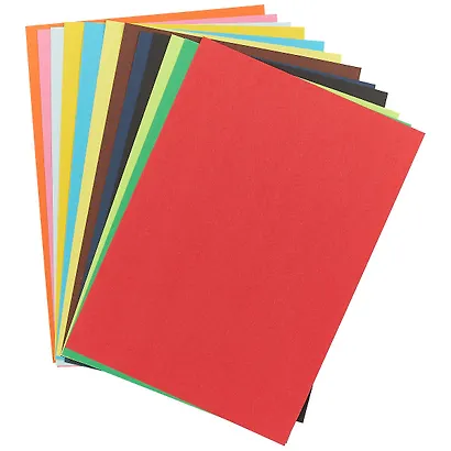 Набор цветной бумаги Art idea, 12 листов, А4 - фото 2