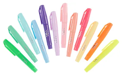 Текстовыделители мини "DreamHight", 12 цветов, Yoi - фото 6