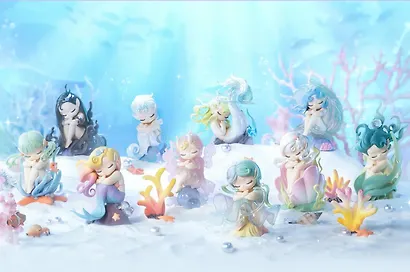 Коллекционная фигурка Sleep Sea Elves, 8см., 43887, Blind Box, 52 Toys, 15+ - фото 2