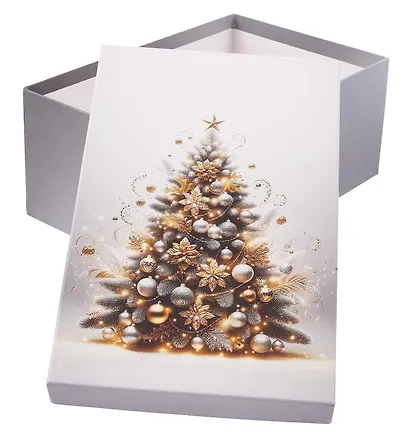 Коробка подарочная "НОВОГОДНИЙ МИКС " 30.5*20*13см, Новый год, картон - фото 3