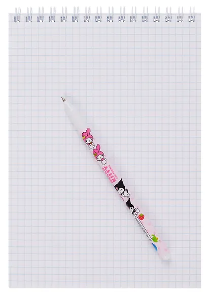 Скетчбук А5 60 листов "Куроми" + ручка шариковая синяя - фото 4