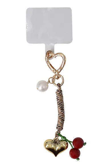 Шнурок-подвеска для телефона «Вишенки» - фото 2