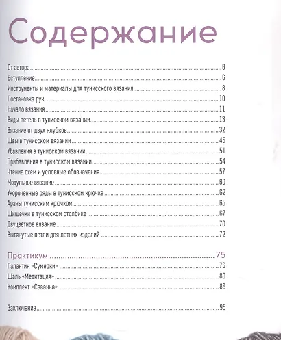 Вязание тунисским крючком Подробный самоучитель - фото 2