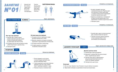 Йога для хорошего сна. 7 минут в день. Антистресс, расслабление, релаксация. Пошаговая программа обретения хорошей физической формы за 30 дней - фото 3