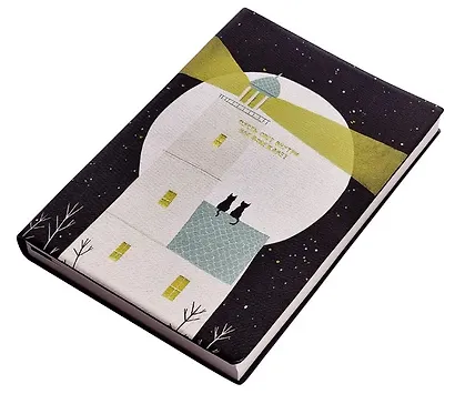 Ежедневник датированный 2026 год, А5, 176 листов, 140x200 мм "Nightfall. Маяк" - фото 2