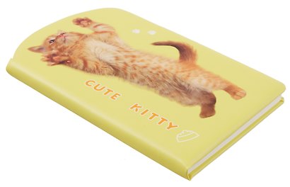 Книга для записей А5 96л "Animals" тонир.блок, ПВХ-обл, ассорти - фото 5