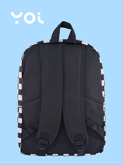 Рюкзак Yoi, "Клетка черно-белая" - фото 2