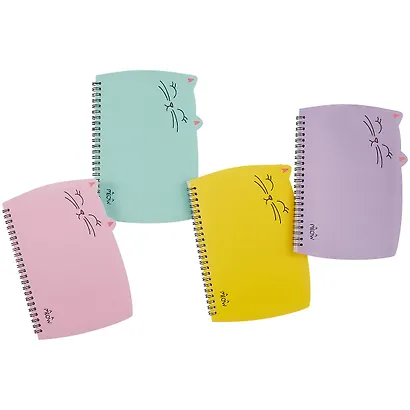 Тетрадь в клетку Meow, 80 листов, в ассортименте - фото 6