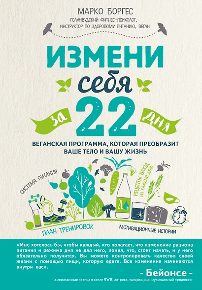 Измени себя за 22 дня. Веганская программа, которая преобразит ваше тело и вашу жизнь - фото 1