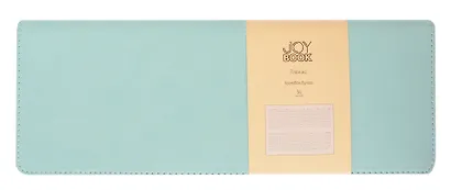 Планинг недат. 56л "Joy Book" сахарный лед, настольный, иск.кожа, 7Б, тв.переплет, скругл.углы, тонир.блок, евроспираль, инд.уп - фото 1