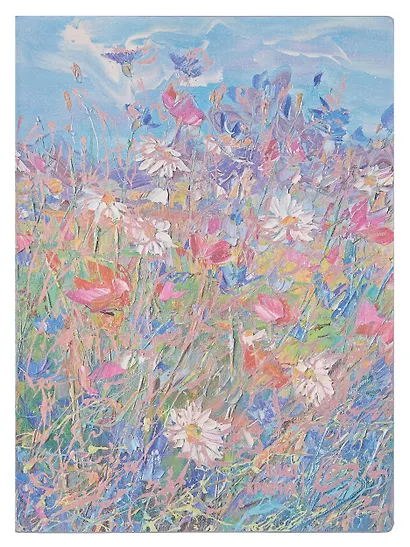 Ежедневник недат. А6+ 126x174 мм 120л "Наппа. Кравчук, поле" кожзам, мягк.переплет, тисн.фольгой, закругл.углы, офсет, справ.мат-лы, ляссе, инд.уп - фото 1