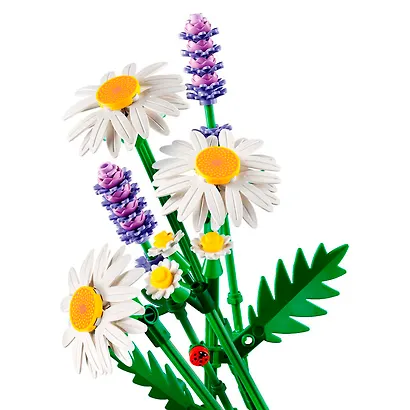 11508 Конструктор LEGO Botanicals Ромашки и лаванды, 133 деталей, возраст 9+ - фото 9