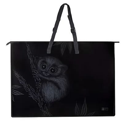 Папка для чертежей и рисунков А2 1отд. "ЛОРИ" полипропилен, молния, регул.ручки, внутр.ПВХ карман А4 - фото 3