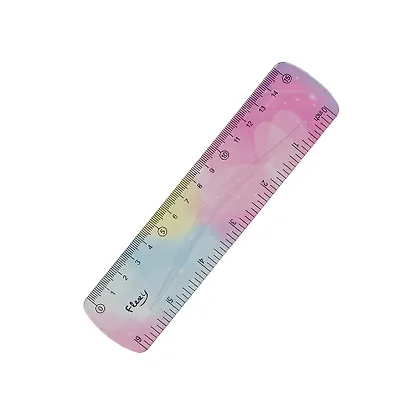 Линейка 15см "Градиент", гибкий пластик - фото 3