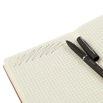 Ручка гелевая черная "Superior" 0,5 мм, soft touch, Schiller - фото 4