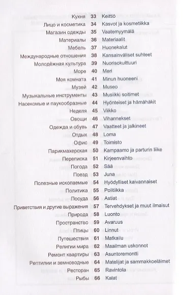 Финский язык. Тематический словарь. Компактное издание - фото 3