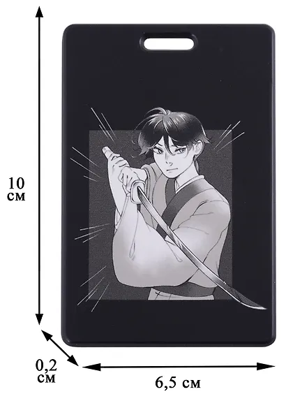Чехол для карточек Аниме Парень с мечом (Сёнэн) - фото 3