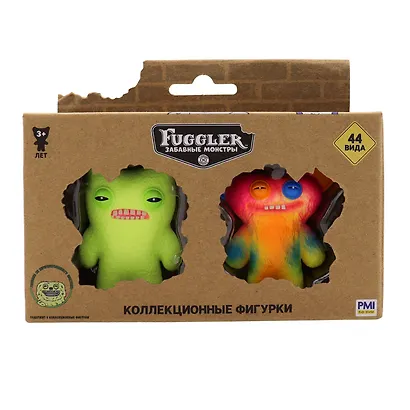 Коллекционные фигурки Fugglers Кислючка, Радужный чудик (2шт) (FG2015H) - фото 1