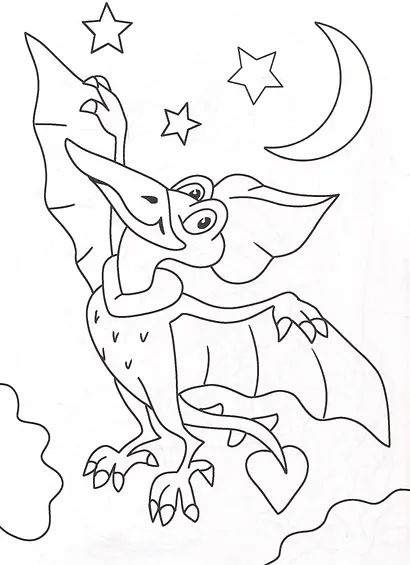 Разукрашка. Динозавры - фото 4